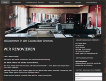 Tablet Screenshot of lemonlounge.de